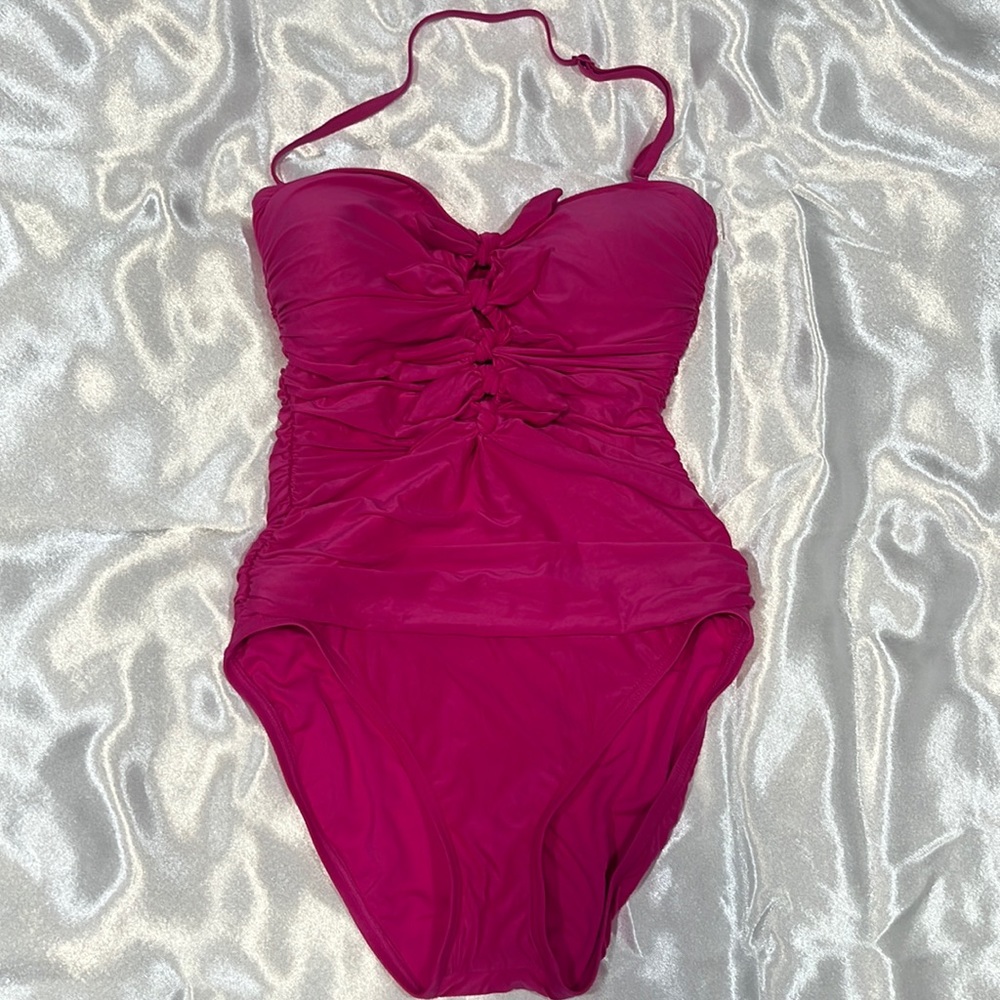 Pink One Piece Swimsuit